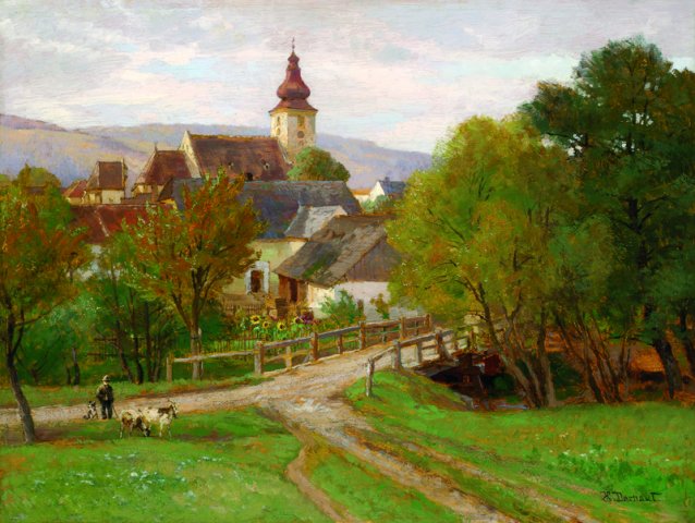 Darnaut Hugo - Blick auf maria anzbach